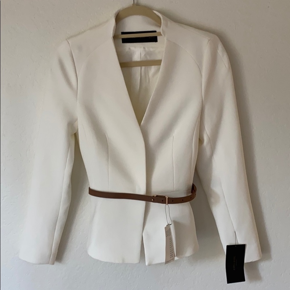 Zara Cream Blazer